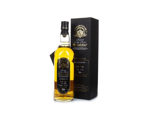 GLENLOCHY 1980 DUNCAN TAYLOR AGED 26 YEARS Single Malt Scotch Whisky Distilled August 1980, matured in cask no. 2452, bottled