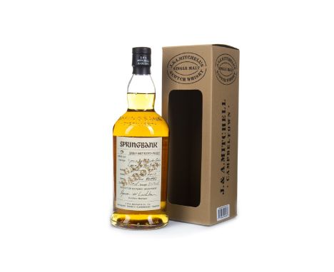 SPRINGBANK 2004 GAJA BAROLO CASK AGED 9 YEARS Single Malt Scotch Whisky Distilled February 2004, matured for 4 years in refil