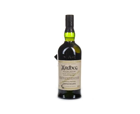 ARDBEG ALLIGATOR COMMITTEE RESERVE Single Malt Scotch Whisky 70cl, 51.2% volume.