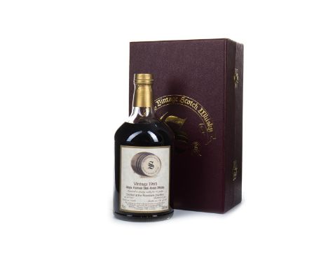 ROSEBANK 1965 SIGNATORY VINTAGE AGED 28 YEARS Single Malt Scotch Whisky Distilled 16 June 1965, matured in sherry cask no. 24