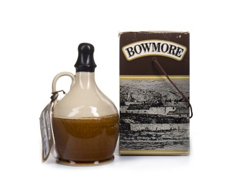 BOWMORE 1955 CERAMIC DECANTER Single Malt Scotch Whisky Bottled to celebrate the opening of the distillery's visitors centre 