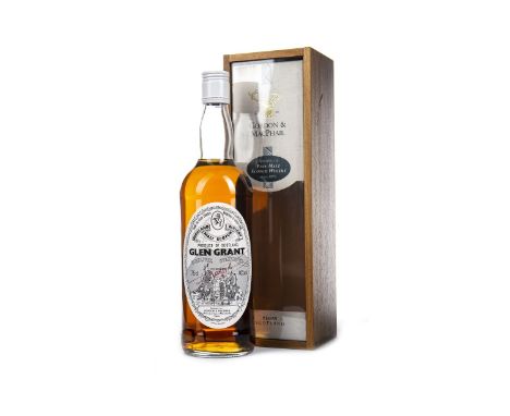 GLEN GRANT 1950 Single Malt Scotch Whisky 75cl, 40% volume, in carton and wooden box.