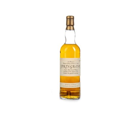 SPRINGBANK 1964 LA RESERVE Single Malt Scotch Whisky Distilled 8 June 1964, matured in cask no. 1530, bottle no. 155. 70cl, 4