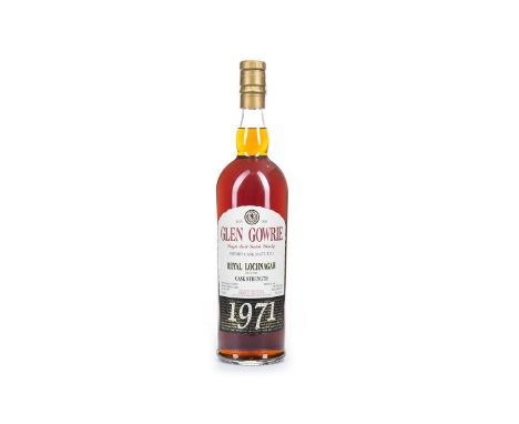 ROYAL LOCHNAGAR 1971 GLEN GOWRIE Single Malt Scotch Whisky Matured in sherry cask no. HH395, bottled 2005, one of 360 bottles