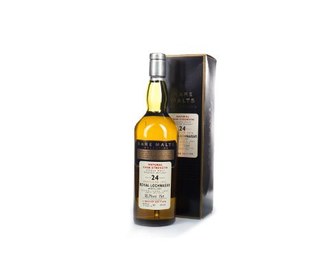 ROYAL LOCHNAGAR 1972 RARE MALTS AGED 24 YEARS Single Malt Scotch Whisky Bottled 1997, bottle no. 4841. 75cl, 55.7% volume, in