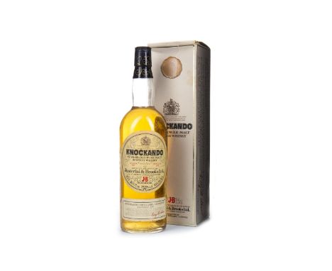 KNOCKANDO 1967 Single Malt Scotch Whisky Bottled 1979. 75cl, 43% volume, in carton.