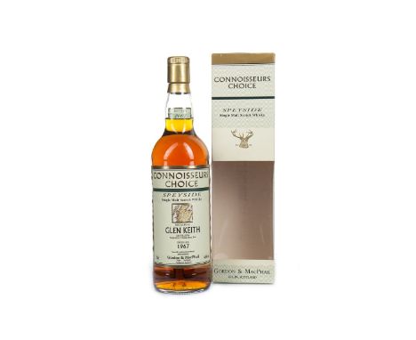 GLEN KEITH 1967 CONNOISSEURS CHOICE Single Malt Scotch Whisky Bottled 2007. 70cl, 46% volume, in carton.