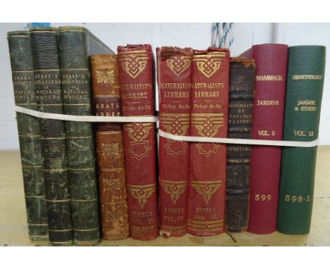 JESSE (Edward)  Gleanings in Natural History, 3 vol., contemporary crushed morocco, rubbed, John Murray, 1832 with  JARDINE (