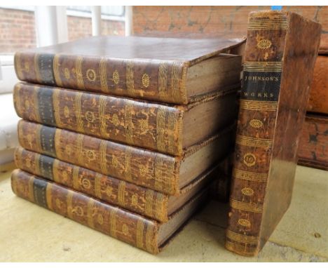 JOHNSON (S.)  The Works of Samuel Johnson  . . .  new edition, 12 vols. With an Essay on His Life  . . .  by Arthur Murphy, E