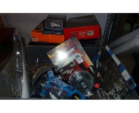 Toys, including; James Bond 007, some boxed including Corgi and others, (qty). 