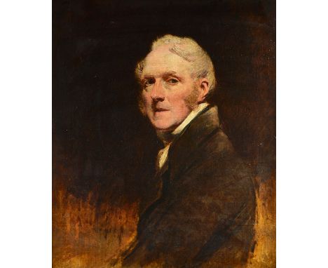 Follower of Sir Thomas Lawrence, Portrait of a gentleman, oil on canvas, 74cm x 62cm. Illustrated.  