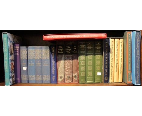 FOLIO SOCIETY A shelf of 20 titles inc.boxed sets