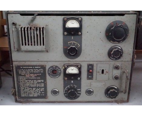 A Wehrmacht Tonschreiber Ton. S b1 (V) magnetic tape recorder