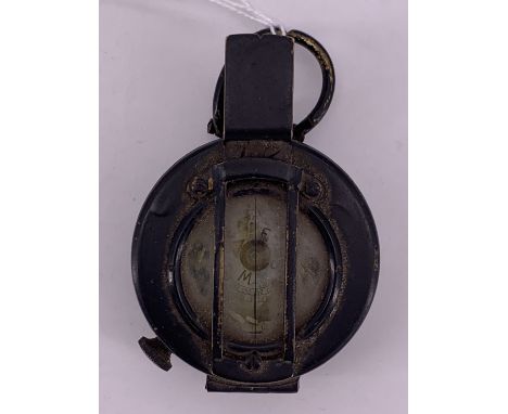 A 1944 British army Mk III prismatic marching compass