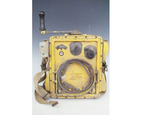 A Second World War RAF K-type Dinghy Transmitter Type T.3180