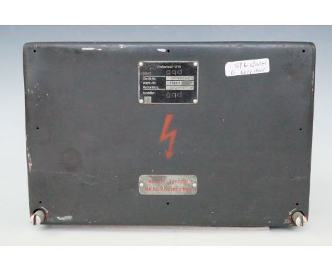 A Luftwaffe Umformer U 11 radio rotary power supply unit