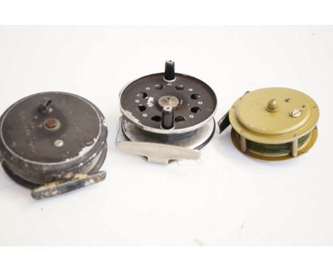 3x Vintage fly reels 2 Hardy & 1 other 