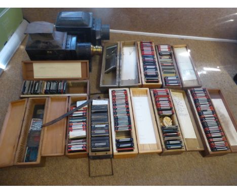 VERY LARGE QTY. MAGIC LANTERN SLIDES INC. LOCAL SCENES PARTICULARLY BISHOPS FROME, AVON VALLEY ETC. OTHER SUBJECTS INC. BURME