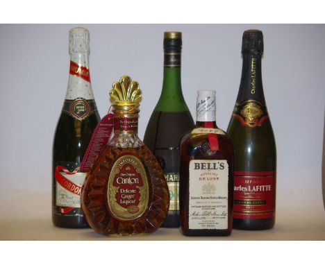 Assorted to include: Canton Delicate Ginger Liqueur, one bottle (boxed); Remy Martin Fine Champagne VSOP, one bottle (boxed);