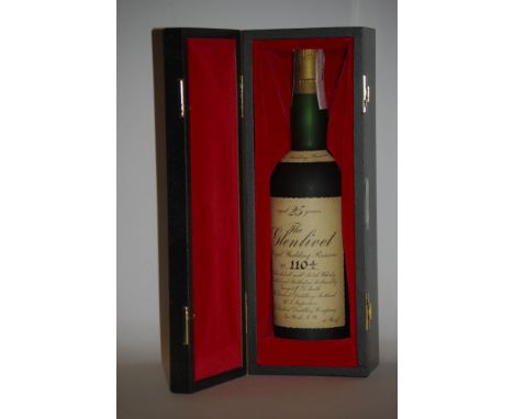 The Glenlivet Royal Wedding Reserve, aged 25 years, No.1104, one bottle (in velvet lined presentation box inscribed ‘A limite