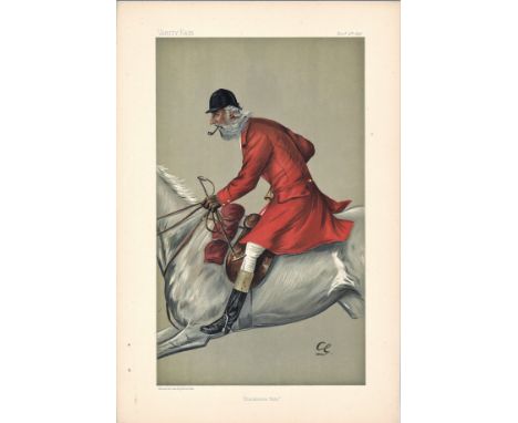 Guest - Blackmore Vale 11/11/1897 Vanity Fair Print. These prints were issued by the Vanity Fair magazine between 1869-1914 a