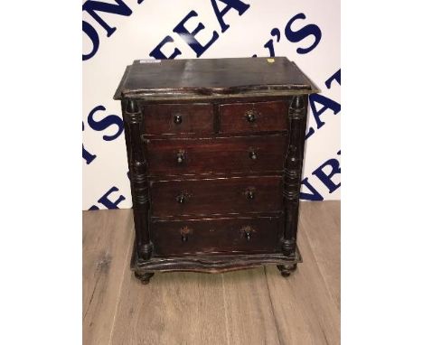 ANTIQUE DOLLS SCOTCH CHEST