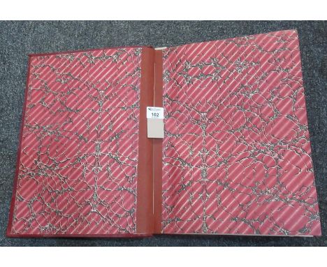 Leather bound sketch book (empty).(B.P. 21% + VAT) 