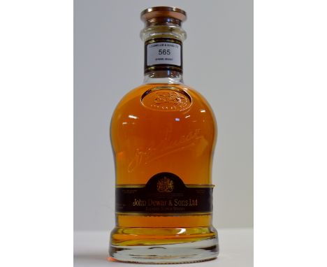 DEWAR'S SIGNATURE BLENDED SCOTCH WHISKY, BOTTLE NUMBER R138341 - 40%, 750ML     