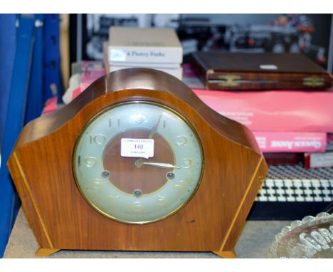 CHIMING MANTLE CLOCK & VARIOUS SETS OF CUTLERY     
