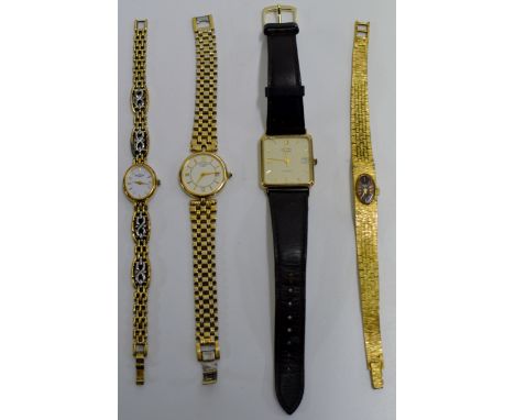 4 VARIOUS ROTARY WRIST WATCHES     