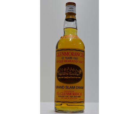 GLENMORANGIE "GRAND SLAM DRAM" 10 YEAR OLD SINGLE HIGHLAND MALT SCOTCH WHISKY - 75CL, 40% VOL     