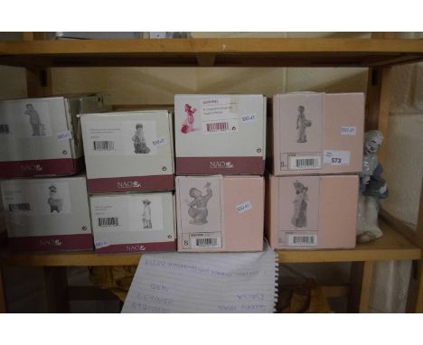 A quantity of Nao boxed figures