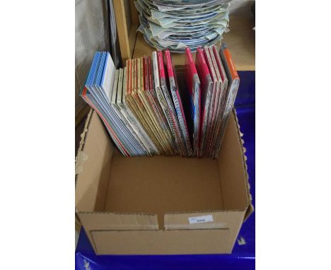 Box containing a small quantity of various Ordnance Survey 1:50,000 scale and other maps