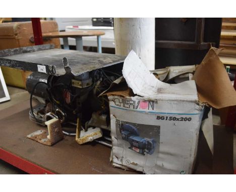 Compressor and bench grinder