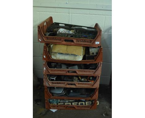 A quantity of assorted workshop tools and components