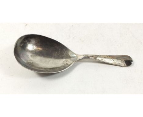 A silver caddy spoon, Sheffield 1920 by Cooper Brothers 