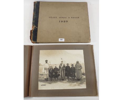 North West Frontier. Two photograph albums of gelatin silver prints by Mela Ram and Sons showing the regions around Khyber an