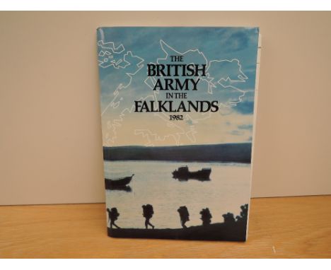 A volume, The British Army in the Falklands 1982, designed and produced by Main Titles, printed by Ashdown Press Limited, com