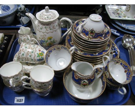 Grafton Imperial Coffee Service of Fifteen Pieces, Continental early XX Century tea ware:- One Tray