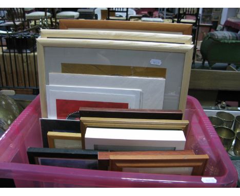 After Joan Miro Prints, C. Hurles? print, Morning G Jones and other prints, etc:- One Box