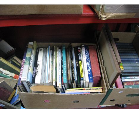 Picasso, David Hockney, Henry Moore,and Many Other Books on Art, prints, etc:- Three Boxes