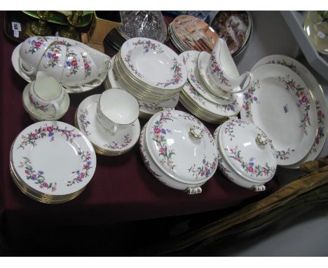 A Wedgwood "Devon Sprays" W4076 Dinner-Tea Service, (fifty three peices).