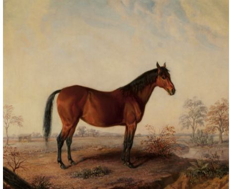 Edward Troye (Swiss/American, 1808-1874) Nina Oil on canvas, 25” x 30” Signed, dated May 28, 1869 $30,000. – 40,000.Provenanc