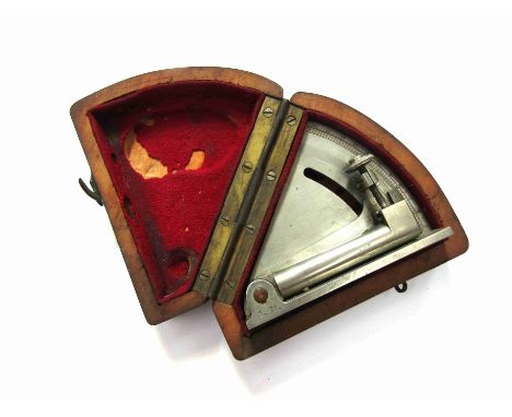 A German field clinometer, taken from captured German