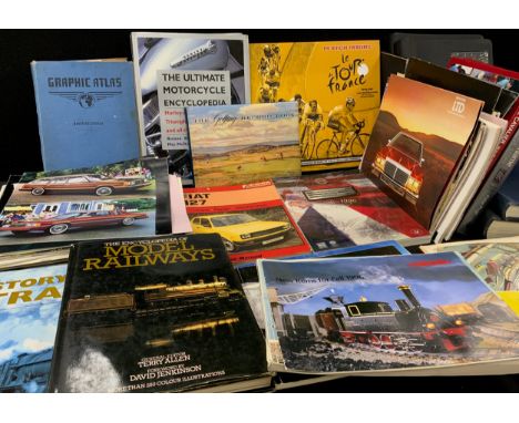 Books - Car and railway interest - car manuals, Fiat 127, Vauxhall Cavalier, Suzuki Vitara, etc;  Rolls-Royce, The magic of a