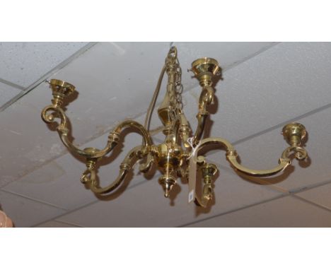 A Christopher Wray 6 branch chandelier 