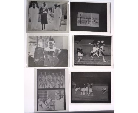 Football photographs, Wilf Mannion, Middlesbrough &amp; England, a unique collection of approx. 40 photographic negatives rel