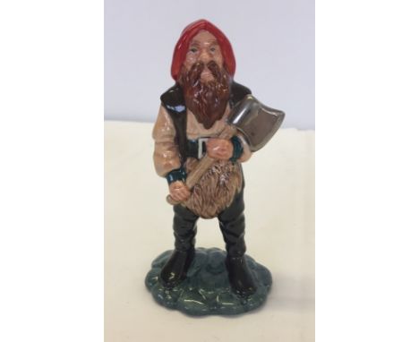 Royal Doulton Tolkien Lord of the Rings 'Gimli' figure - Artist's sample. Number HN 2922. Part of the vendor's collection of 