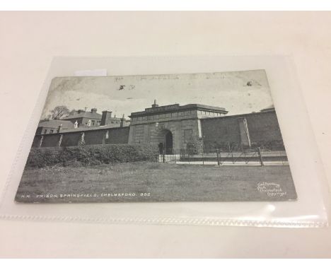 A vintage postcard of HM Prison, Springfield, Chelmsford. Dated 1925. 