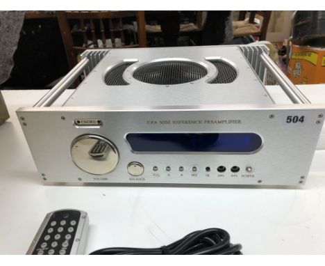 BOXED CHORD CPA  5000 PRE AMPLIFIER WITH REMOTE CONTROL